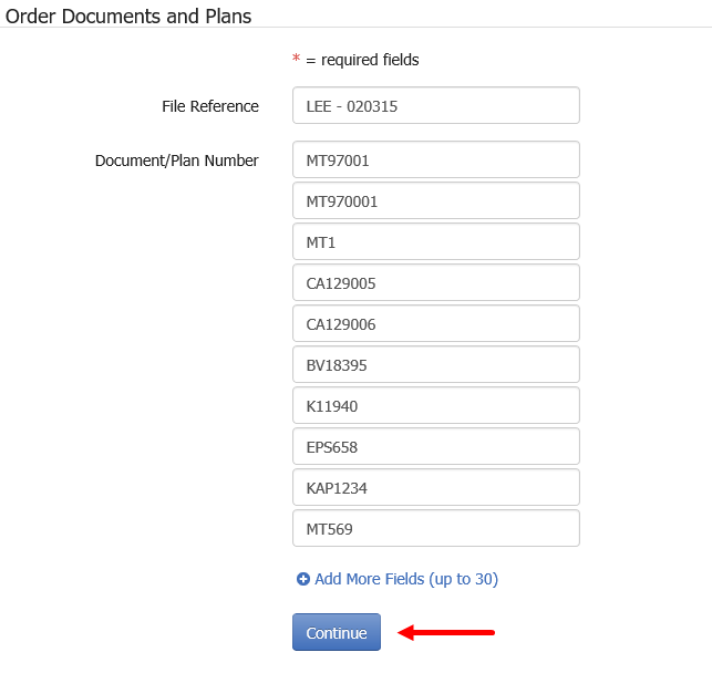 01 - Documents and Plans by Number