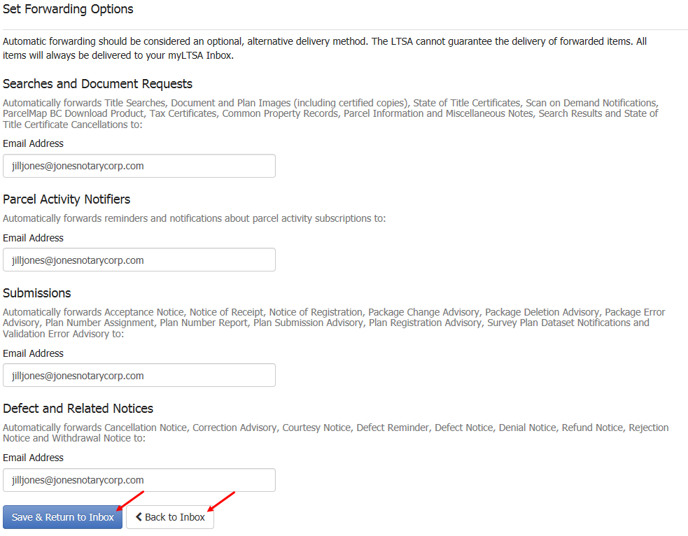 02 - Forwarding Options