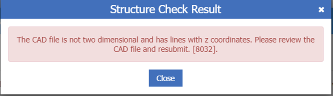 Z values validation check