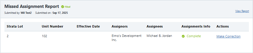 Correcting Assignments | System Help