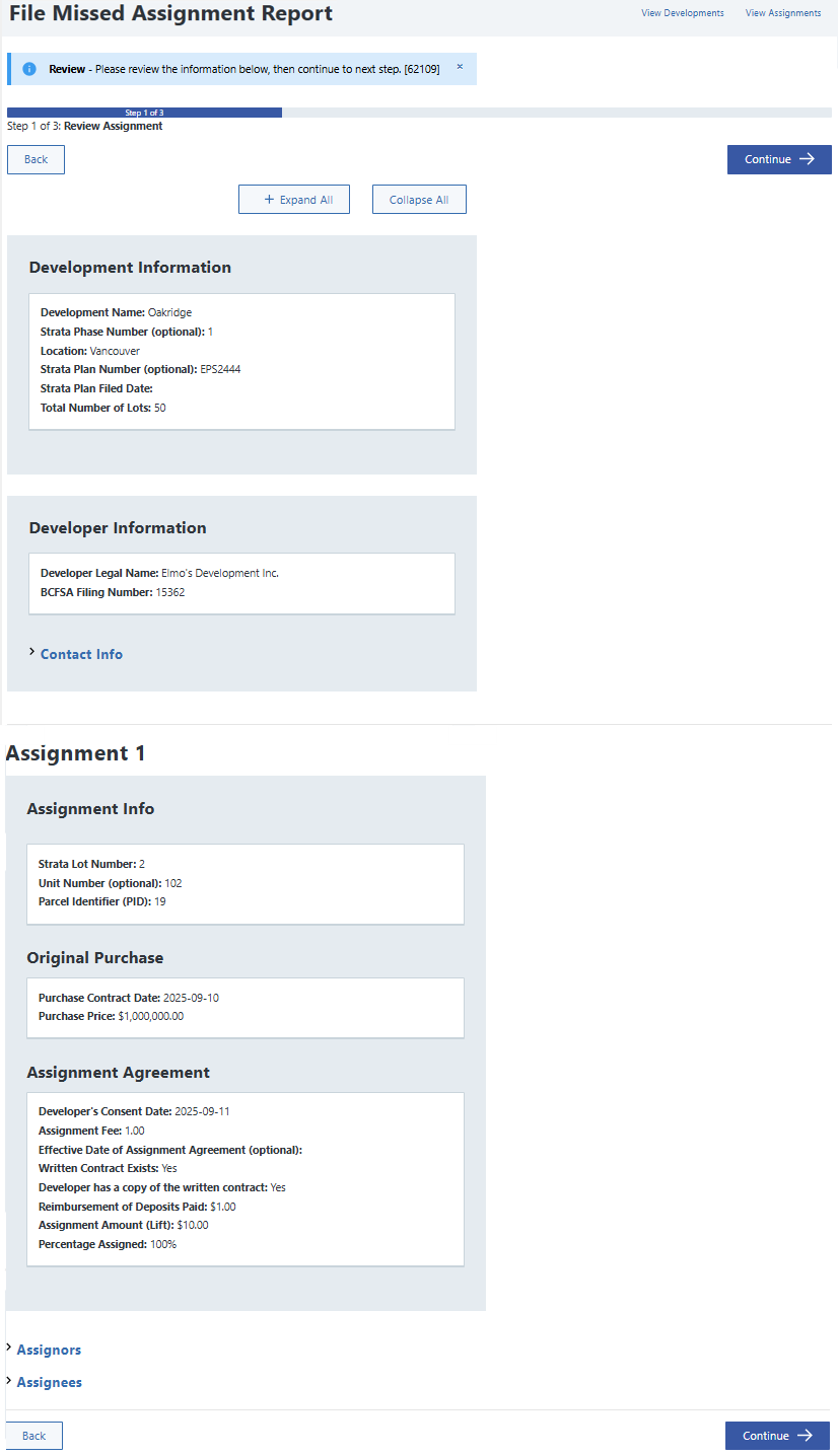 Missed Assignments | System Help