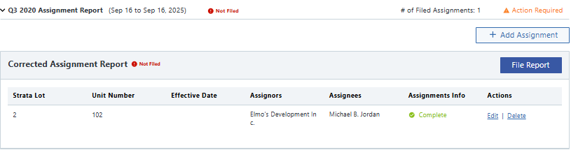 Correcting Assignments | System Help