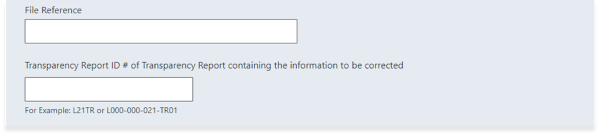 Enter File Reference and Parcel Identifier (PID)