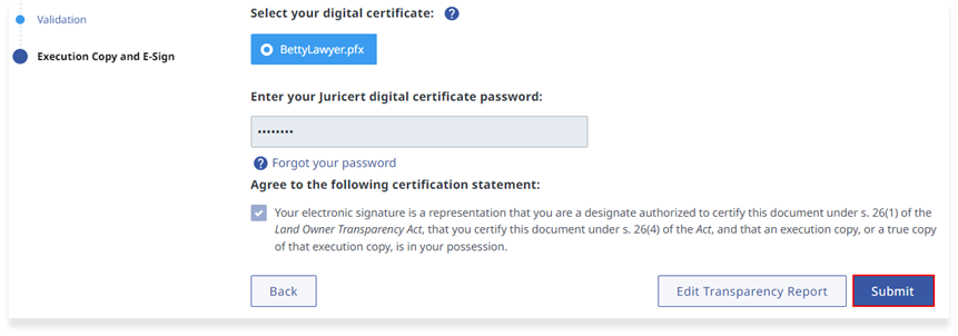 Execution Copy and E-Sign