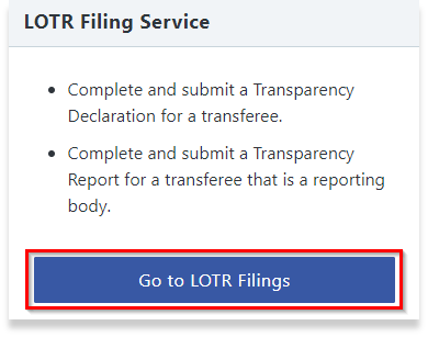 Go to LOTR Filings