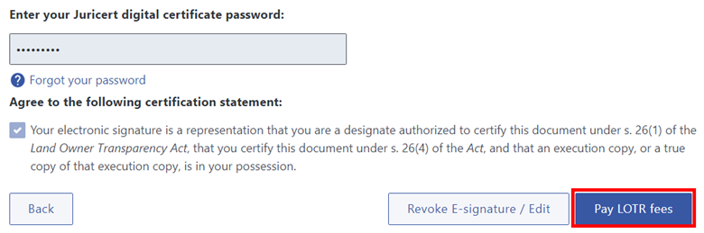 Electronic Signature