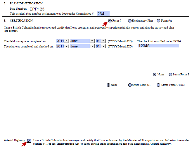 SPC Form - Section 3 Form 9