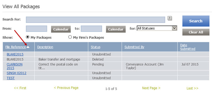 Other Columns Sorting