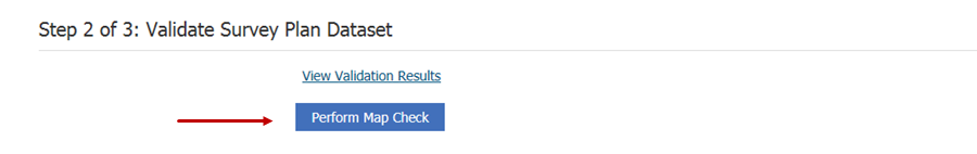 Perform Map Check