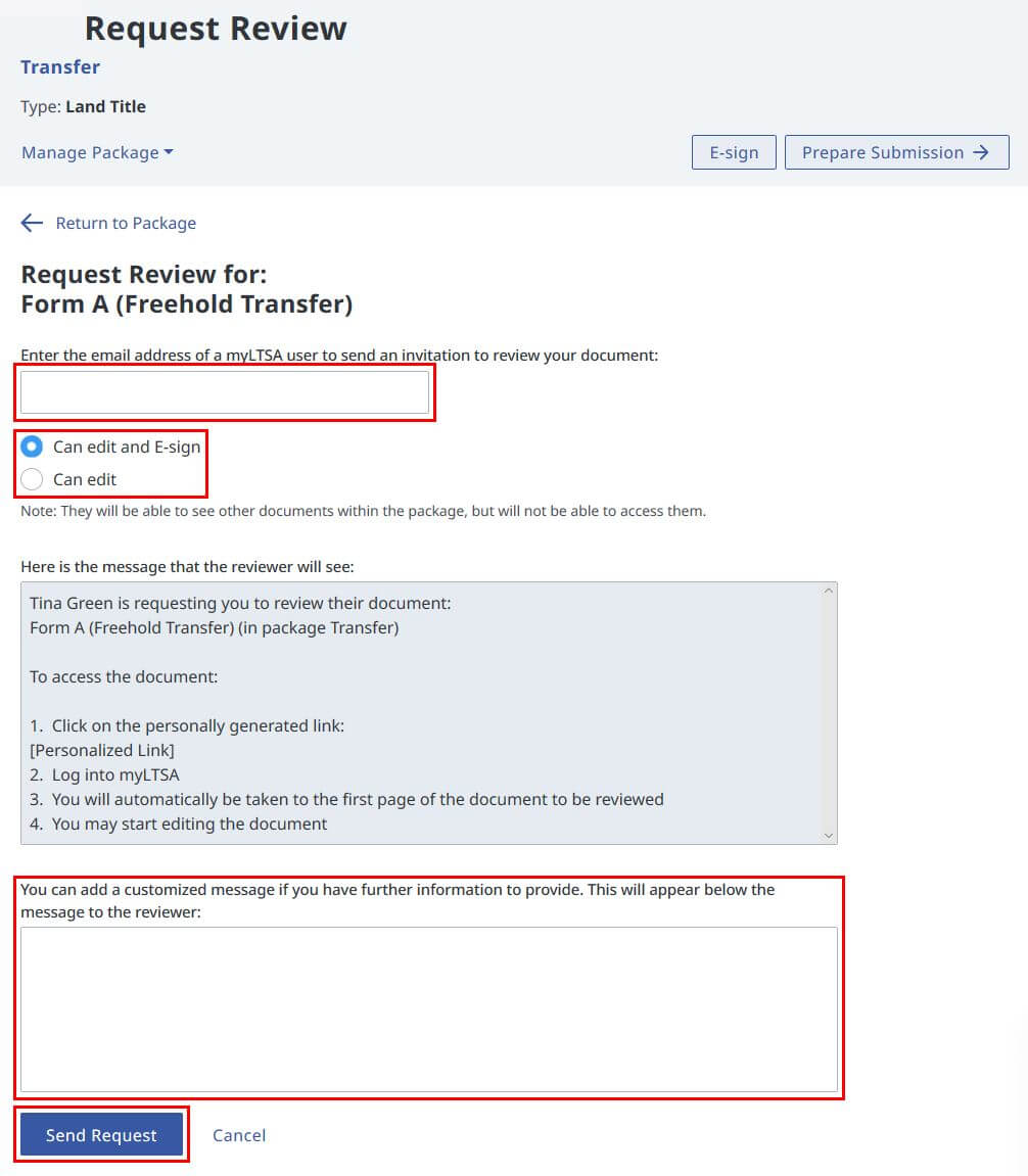 Request Review requestreview