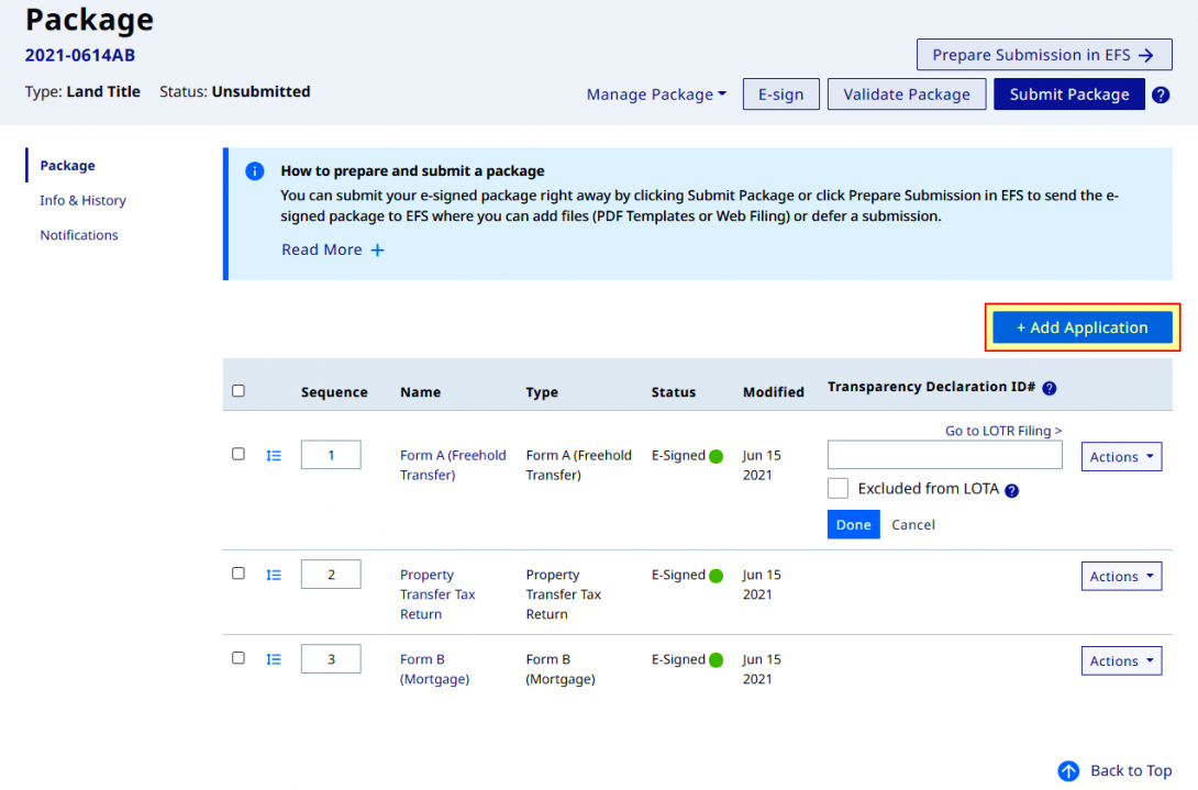 Add A New Form Using A Template | LTSA Help