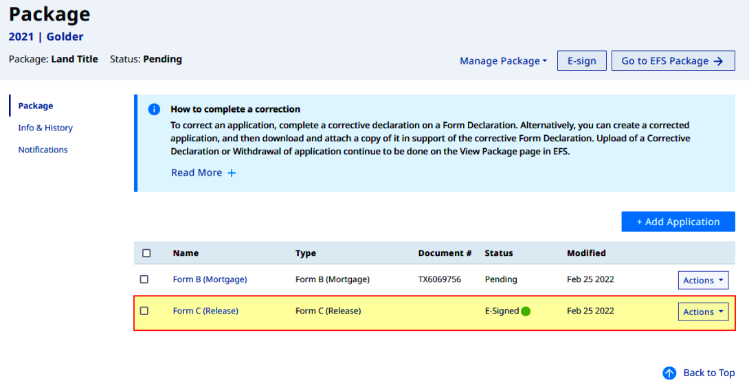 Submit Web Form From A Submitted Package | LTSA Help